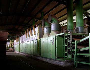 Inside the factory